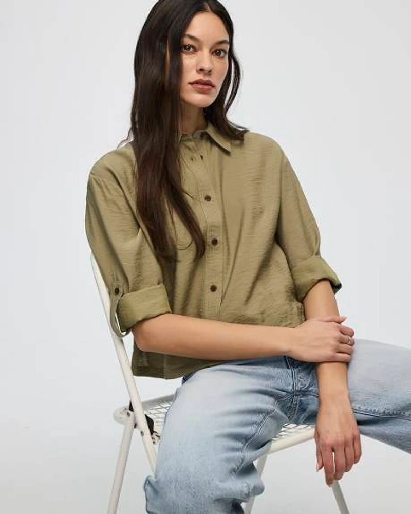 Long-Sleeve Blouse