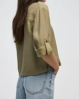 Long-Sleeve Blouse