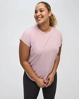 Extended-Sleeve Jacquard Tee