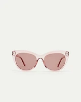 Lunettes de soleil oeil chat en plastique