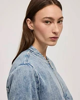 Denim Bomber Jacket