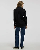 Long-Sleeve Textured Shirt