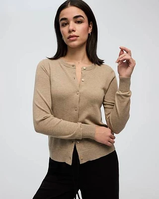 Crew Neck Cardigan