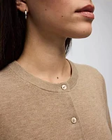 Crew Neck Cardigan
