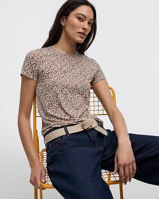 Short-Sleeve Crew-Neck Tee