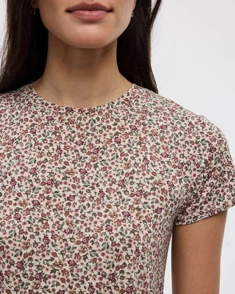 Short-Sleeve Crew-Neck Tee