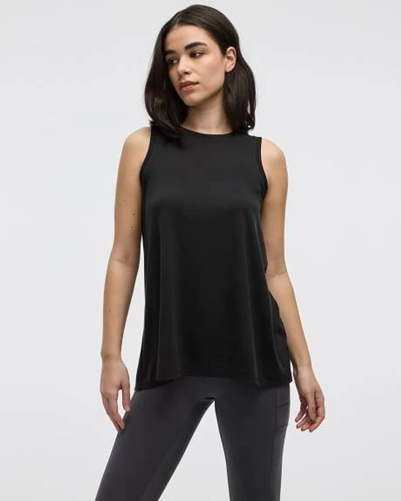 Crew-Neck Swing Tank