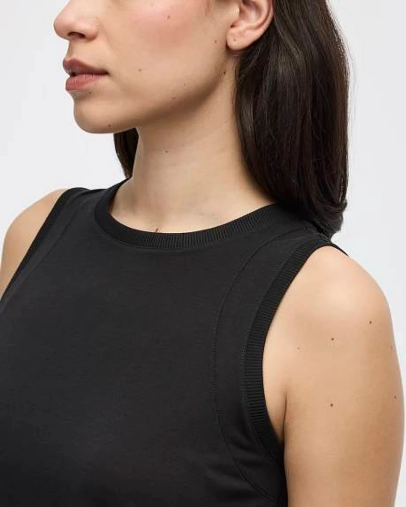 Crew-Neck Swing Tank
