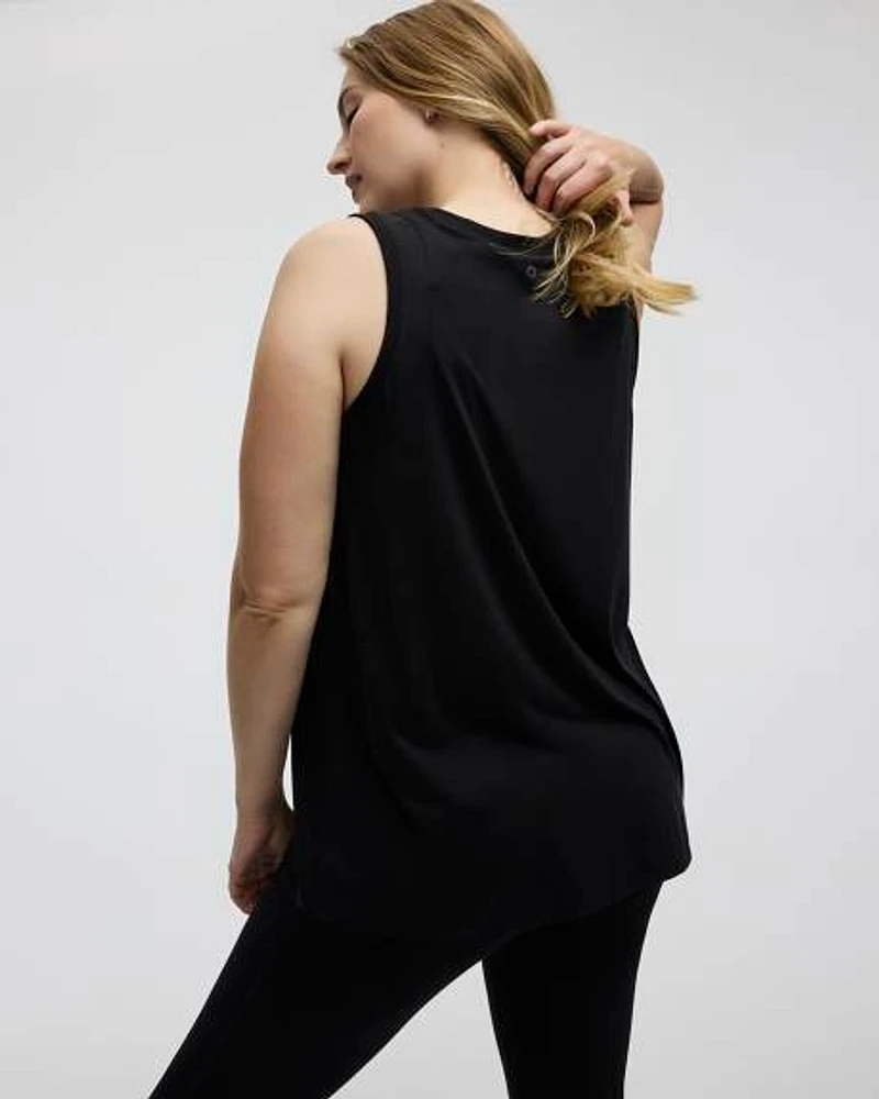 Crew-Neck Swing Tank