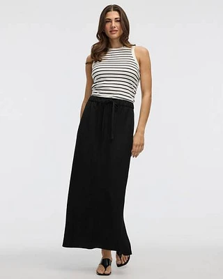 Stretch Maxi Skirt