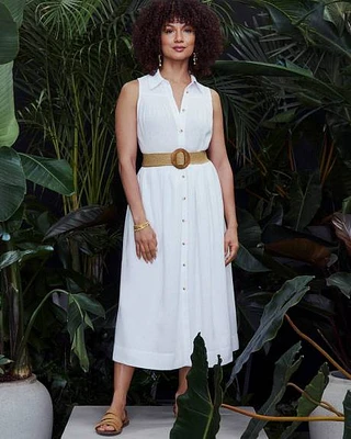 Midi Shirt Dress