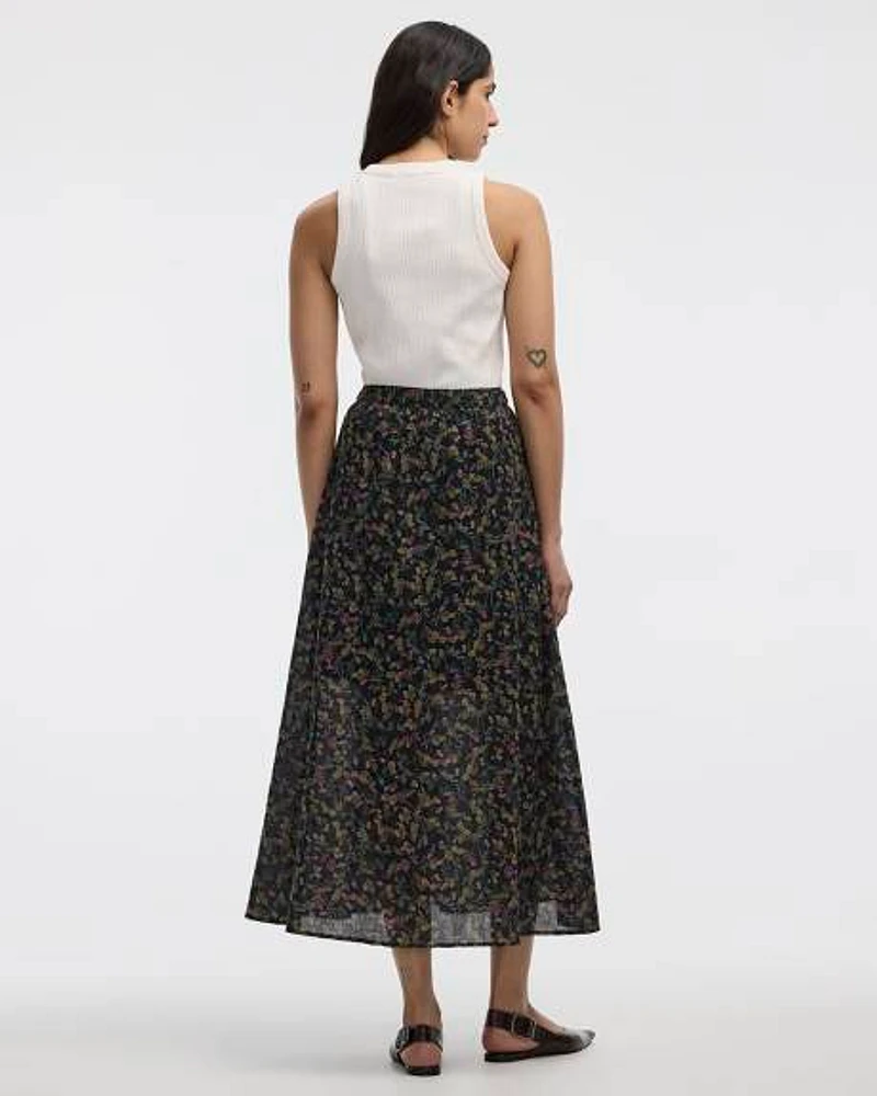 A-Line Maxi Skirt