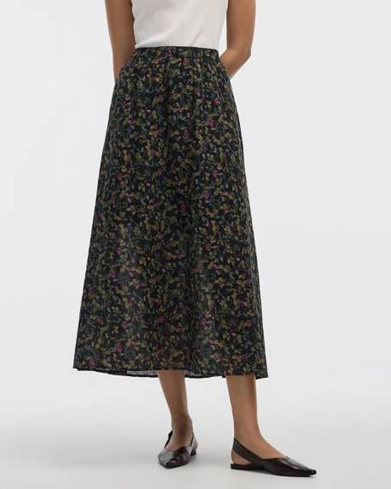 A-Line Maxi Skirt