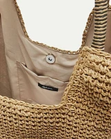 Large Straw Bag