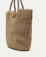 Grand sac en paille