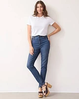 Slim-Leg High-Rise Jean