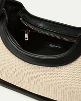 Mini sac à main en paille