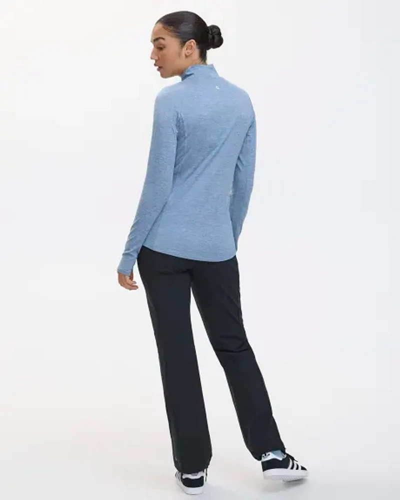 Long-Sleeve Mock-Neck Base Layer