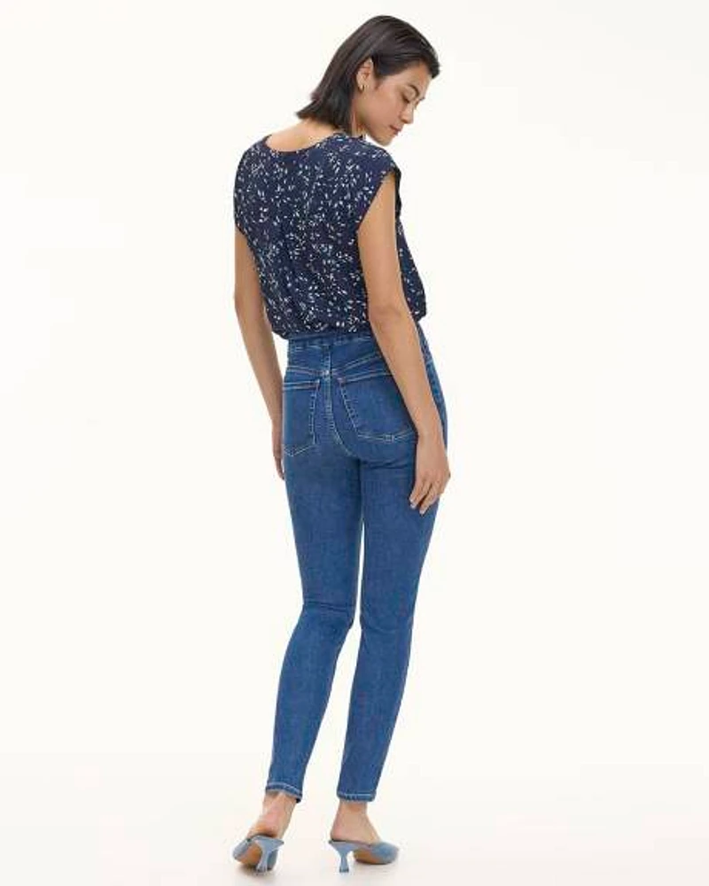 Pantalon legging en denim