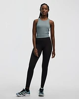 High-Rise Ribbed Legging