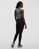 Legging côtelé à taille haute