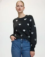 Long-Sleeve Crew-Neck PlushSoft Sweater