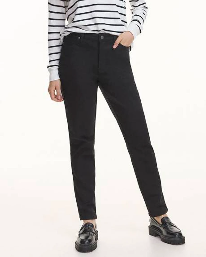 Slim-Leg High-Rise Jean