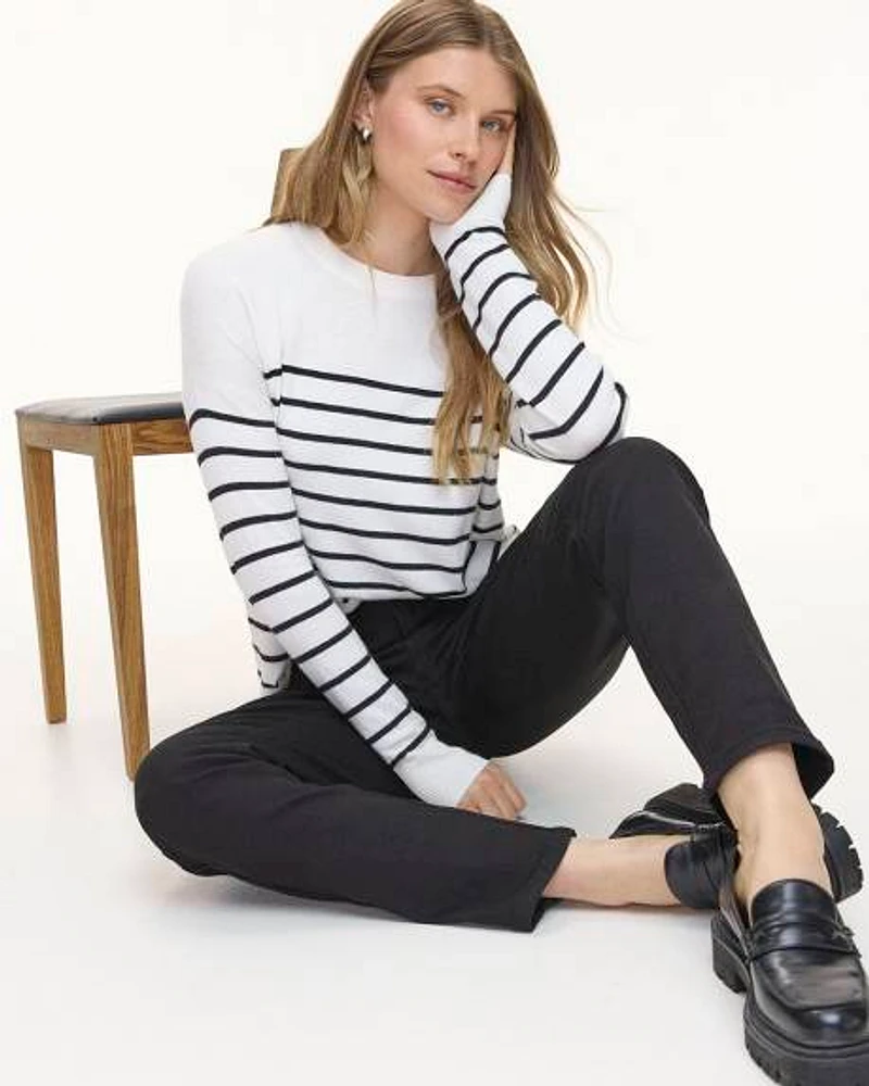 Slim-Leg High-Rise Jean