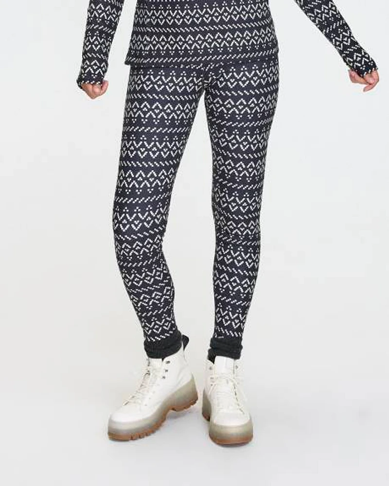 Legging en tissu polaire