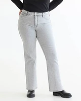 Straight-Leg Mid-Rise Jean