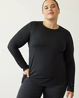 Long-Sleeve Crew-Neck Tee, DRY-LUX (R) Hyba