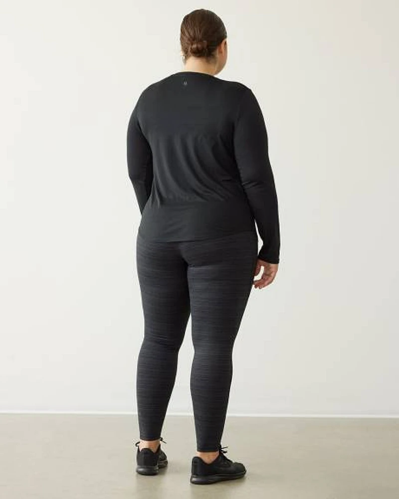 Long-Sleeve Crew-Neck Tee, DRY-LUX (R) Hyba