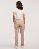 Poplin Jogger with Cargo Pockets