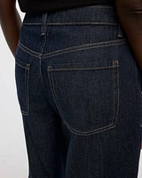 Wide-Leg Jean High-Rise with Pleats