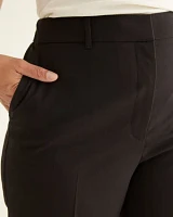 Straight-Leg High-Rise Pant