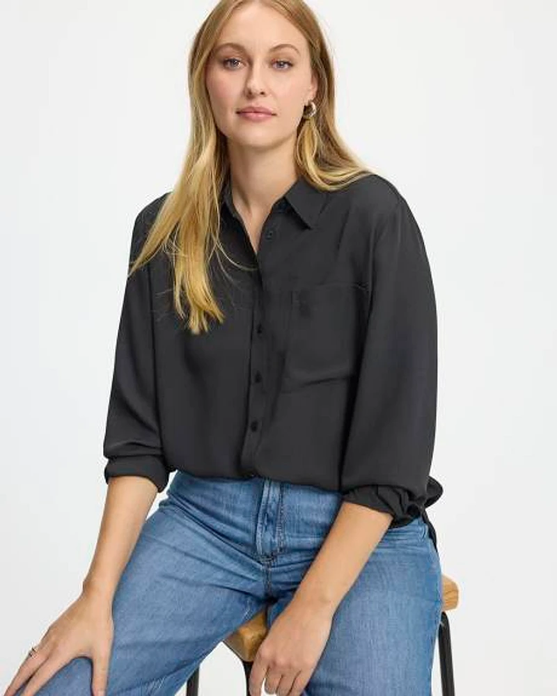 Long-Sleeve Blouse