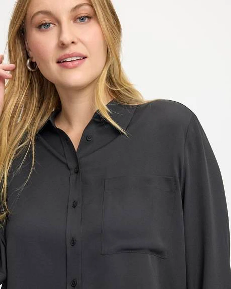 Long-Sleeve Blouse