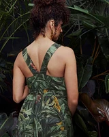 Robe maxi sans manches à col V
