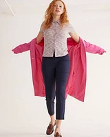Pantalon cheville à taille haute et jambe étroite