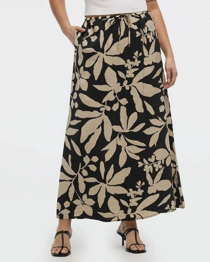 Pull-On Maxi Skirt