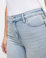 Flare-Leg Mid-Rise Ankle Jean
