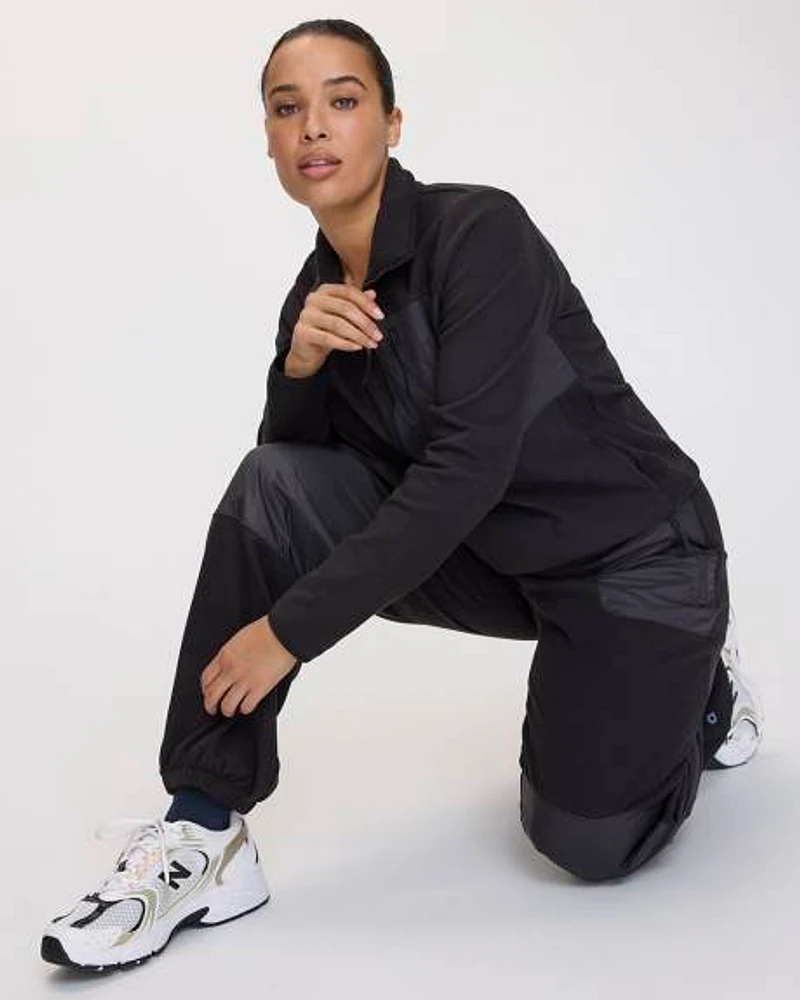 Polar Fleece Jogger with Reinforced Knees