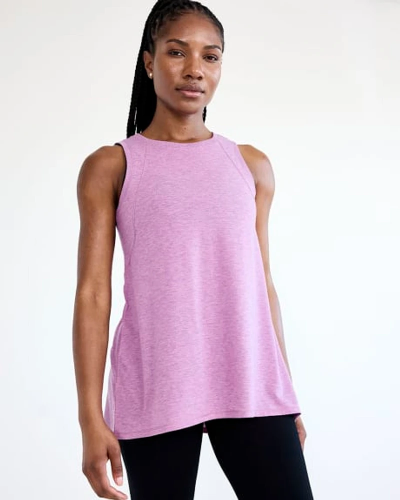 Crew-Neck Swing Tank