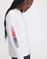 Long-Sleeve Crew-Neck Tee