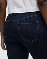 Mid-Rise Denim Bermuda