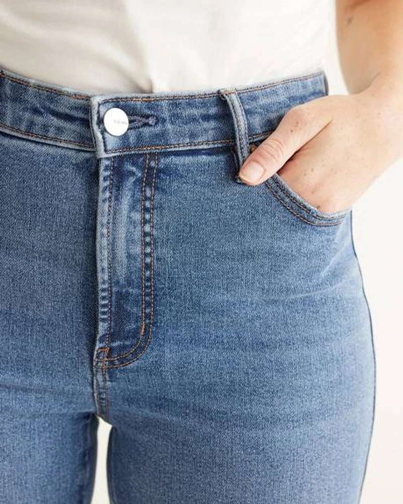 Slim-Leg High-Rise Jean