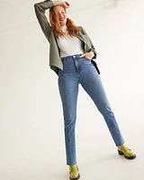 Slim-Leg High-Rise Jean