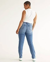 Slim-Leg High-Rise Jean