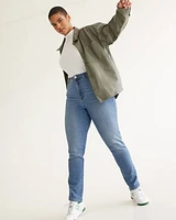 Slim-Leg High-Rise Jean