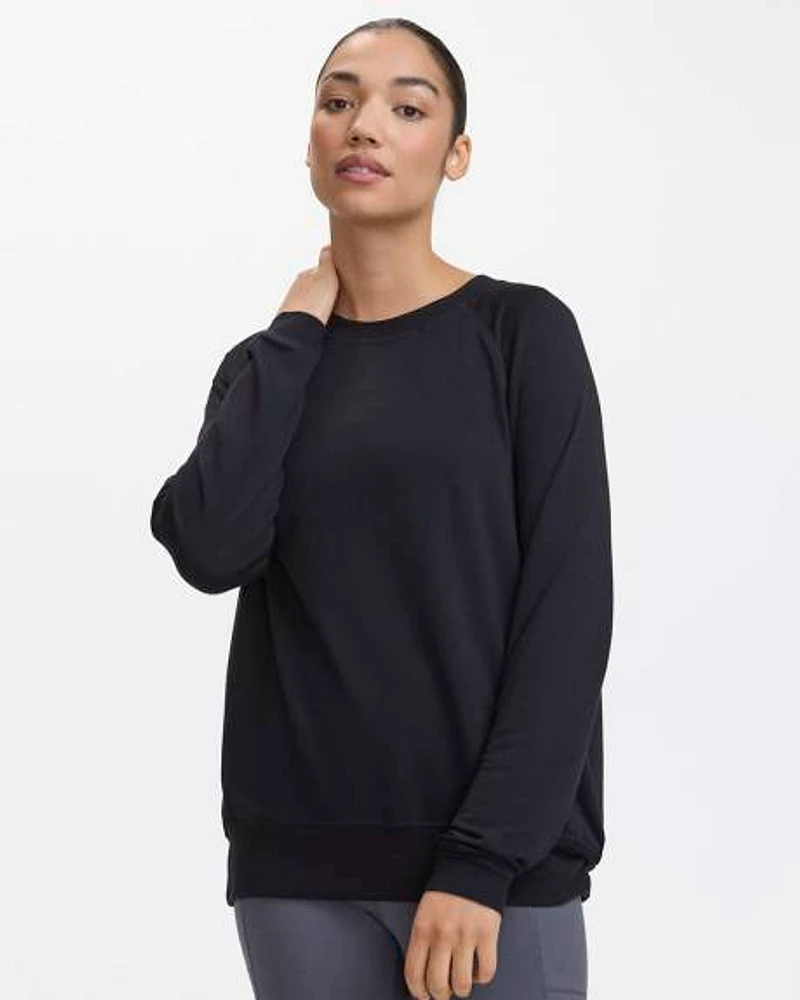 Long-Sleeve French Terry Sweatshirt